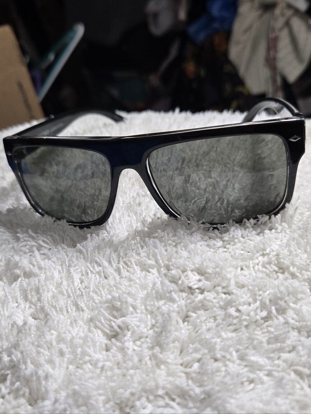 Dot Dash Sidecar Sunglasses Unisex Black Frame